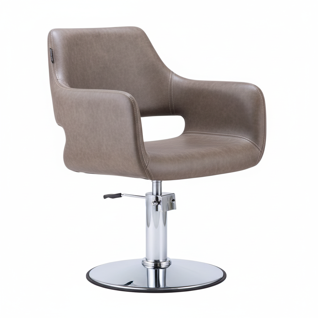 Grey Chair Chrome - Side