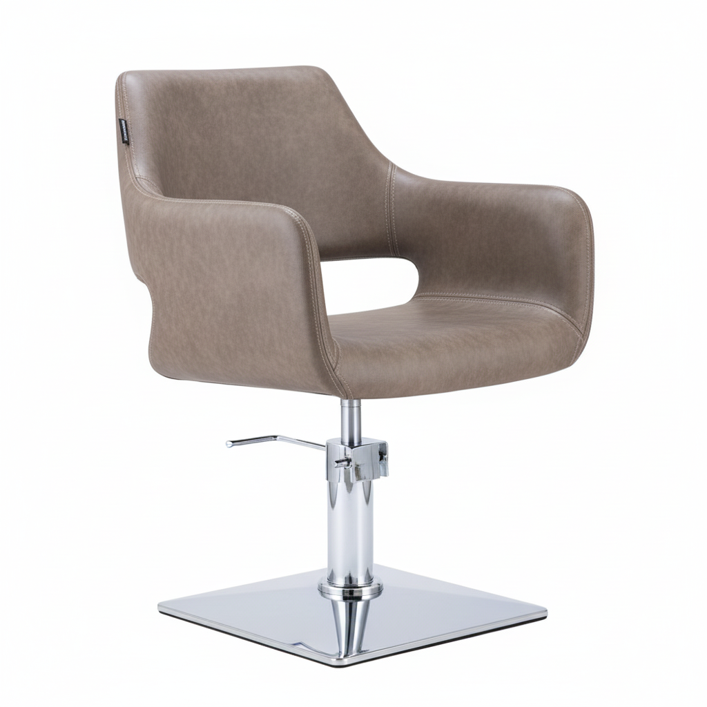 Grey Chair Chrome Square - Side (Fixed)