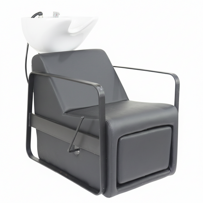 Prague Shampoo Unit Matt Black
