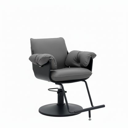 Grey salon chair