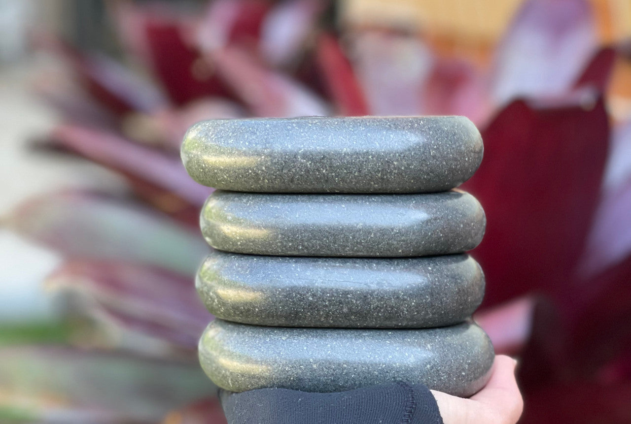 4 Pc X- LGE Ovular Massage Stones