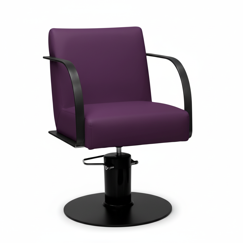 Salon Chair - Purple