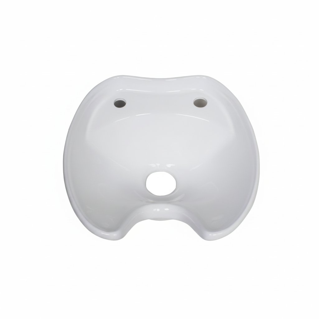 Square white basin product image