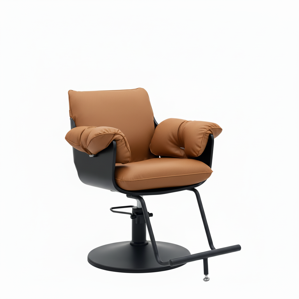 Tan salon chair