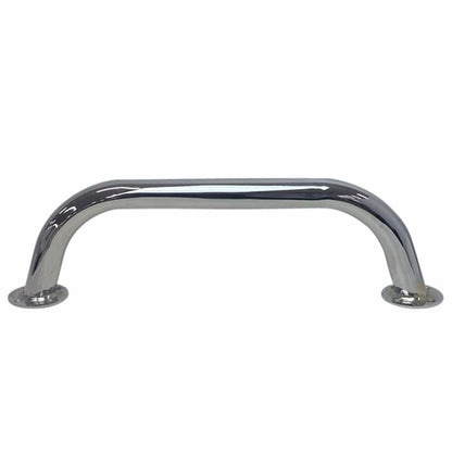 Wall or Floor Chrome Mounted Footrest